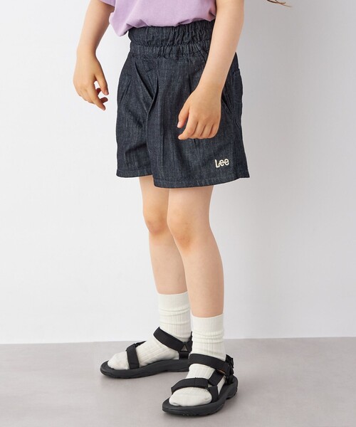 Lee パンツ Lee:ライト デニム キュロット 「KIDS」 キッズ 子供
