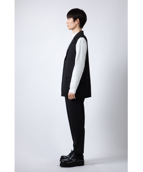 Beno ベスト ジレ ストレッチTR テーラードベスト メンズ
