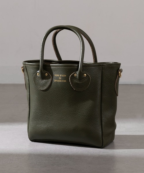 ハンドバッグ 「YOUNG＆OLSEN」EMBOSSED LEATHER D TOTE Sの画像