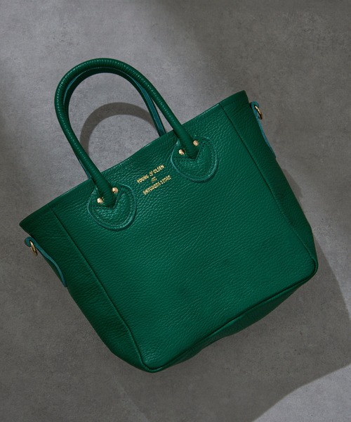 ハンドバッグ 「YOUNG＆OLSEN」EMBOSSED LEATHER D TOTE Sの画像
