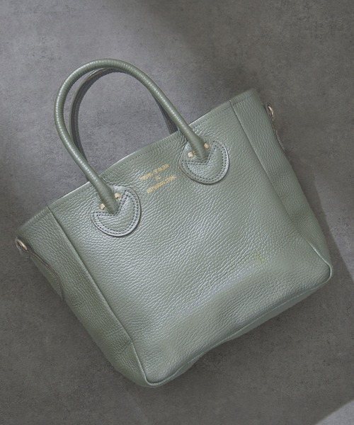 ハンドバッグ 「YOUNG＆OLSEN」EMBOSSED LEATHER D TOTE Sの画像