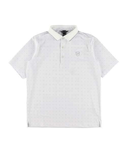 ZOY（ゾーイ） ポロシャツ MENS ドットPT 半袖シャツ メンズ
