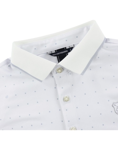 ZOY（ゾーイ） ポロシャツ MENS ドットPT 半袖シャツ メンズ