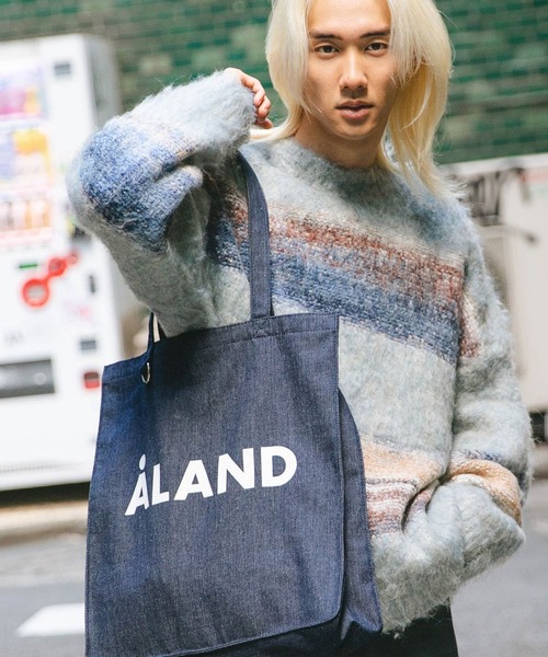 ALAND トートバッグ 「UNISEX」ALAND／デニムマチツキトート