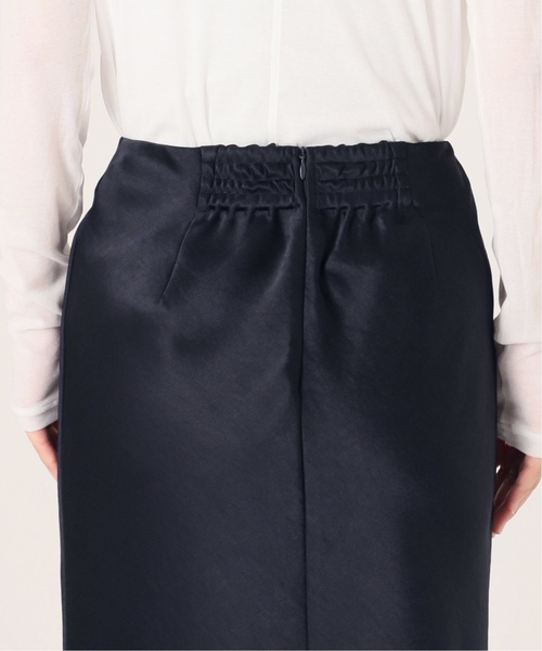 IENA スカート 「追加5」ダブルサテンスカート : ZOZOTOWN Yahoo