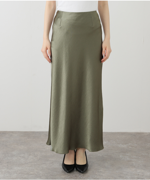 IENA（イエナ） スカート 「追加5」ダブルサテンスカート : ZOZOTOWN