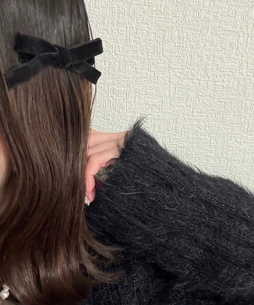 ヘアピン 2setベロアリボンヘアピン : ZOZOTOWN Yahoo!店 - 通販