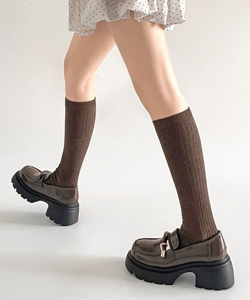 Shoes in Closet（シュークロ） ローファー 厚底 タンクソール