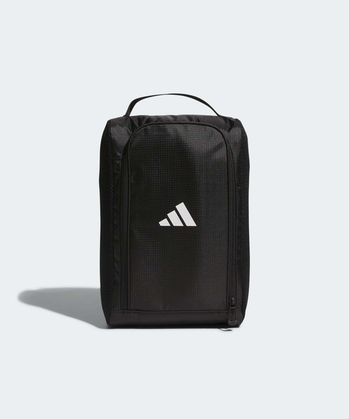 adidas エコバッグ サイドメッシュ ロゴシューズバッグ「adidas