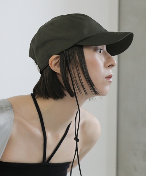 select MOCA（セレクトモカ） キャップ 帽子 ストラップ付きナイロン