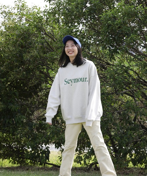Seymour. トレーナー スウェット LOGO” HEAVY SWEATSHIRT メンズ