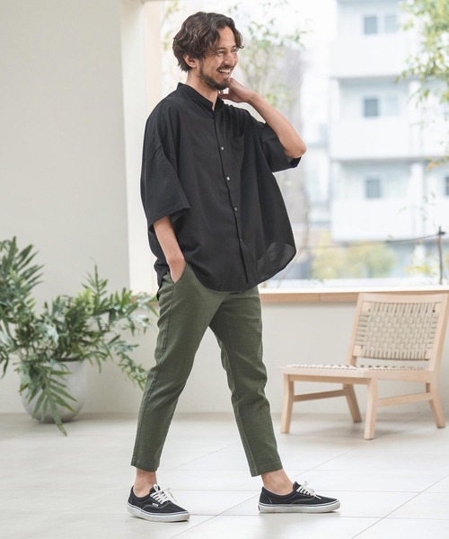 CAMBIO パンツ mp12306-バニランストレッチアンクルパンツ