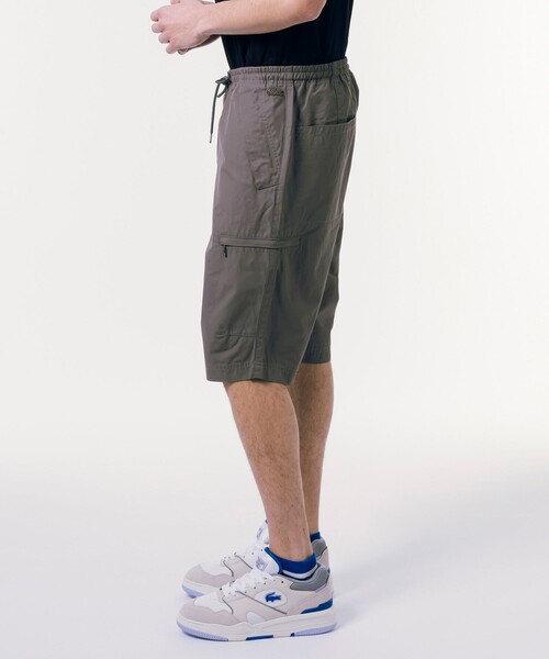 ラコステ（LACOSTE）/コットンナイロンツイルカーゴショーツ LACOSTE（ラコステ） カーゴパンツ コットンナイロンツイルカーゴ
