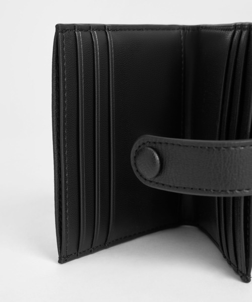 CHARLES ＆ KEITH カードケース スナップボタンカードホルダー