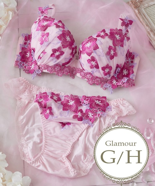Dolce Fiora ブラジャー ショーツセット GカップHカップ