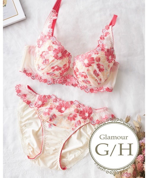 Dolce Fiora ブラジャー ショーツセット GカップHカップ