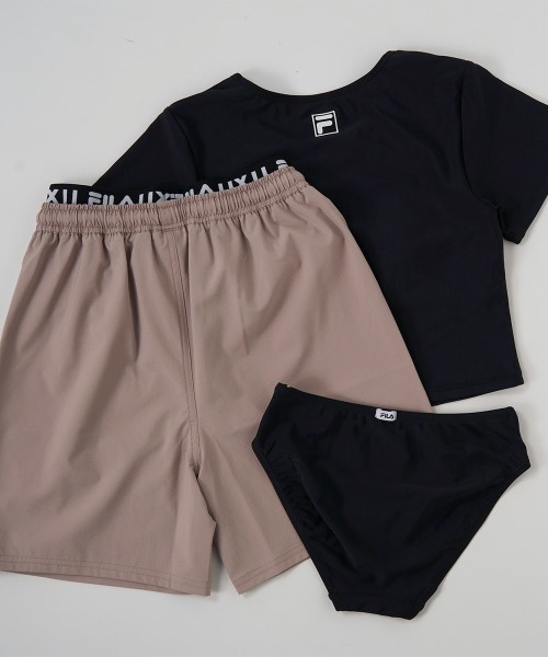 FILA（フィラ） 水着 「FILA/フィラ」キッズ短丈セパレート水着3点
