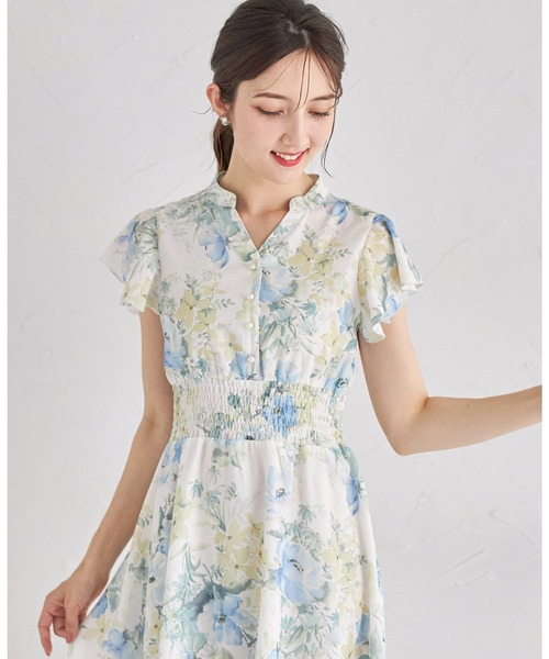 tocco closet ワンピース ウエストシャーリングスキッパー
