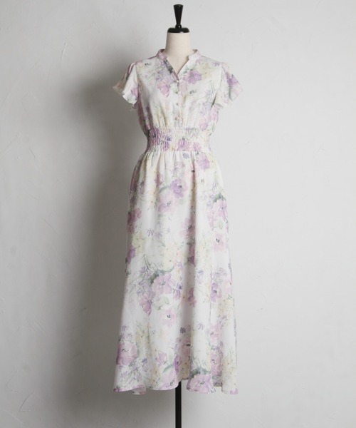 tocco closet ワンピース ウエストシャーリングスキッパー