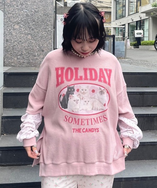 Candy Stripper（キャンディーストリッパー） トップス HOLIDAY WAFFLE