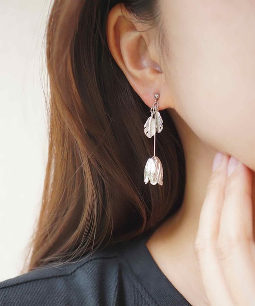 CERCA サージカルステンレス アレルギー対応 ピアス saran jewelry