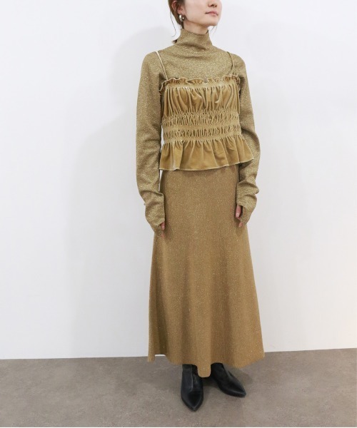 ニット セーター シャインラメニット レディース Marilyn Moon ニット セーター シャインラメニット レディース