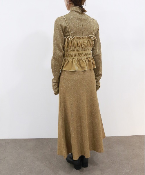 ニット セーター シャインラメニット レディース Marilyn Moon ニット セーター シャインラメニット レディース