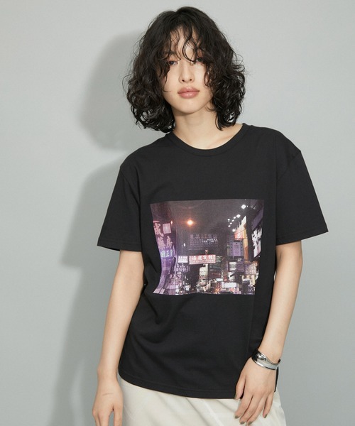 ADAM ET ROPE'（アダムエロペ） tシャツ 半袖 「ZOZO限定・多サイズ