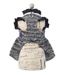犬 服 ANNA SUI/リボンタイツイードワンピの詳細画像4