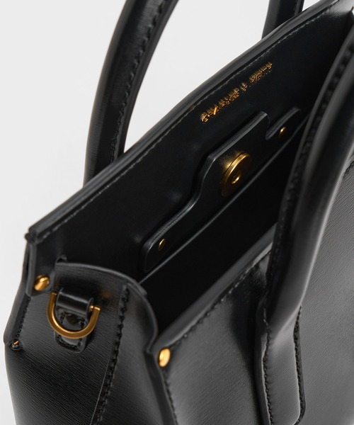 CHARLES ＆ KEITH トートバッグ Rene ルネ ストラクチャートート
