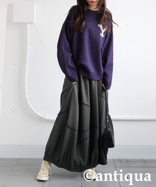アンティカ 変形バルーンスカート antiqua スカート バルーンスカート : ZOZOTOWN Yahoo!店 - 通販