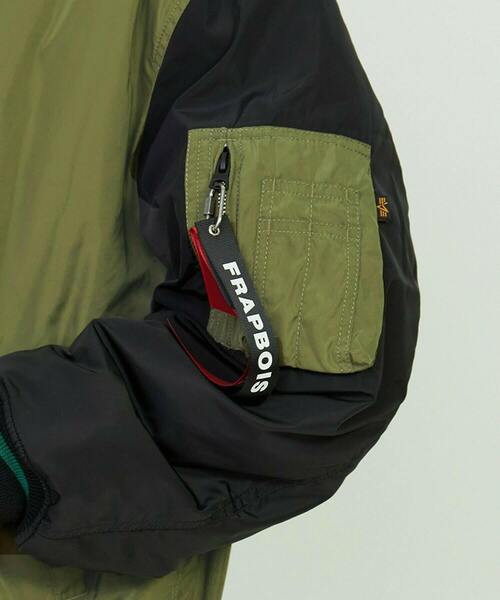 N フラボア FRAPBOIS ジャケット アウター 長袖 ブルゾン パーカー FRAPBOIS｜ALPHA×FRAPBOIS ジャケット | Rakuten Fashion(楽天