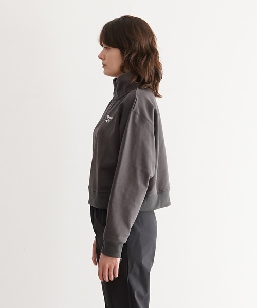 PR01. トレーナー スウェット Reebok ハーフジップスウェットトップス