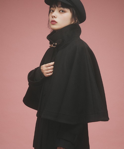 AMBIENT（アンビエント） ジャケット ノーカラージャケット ケープ