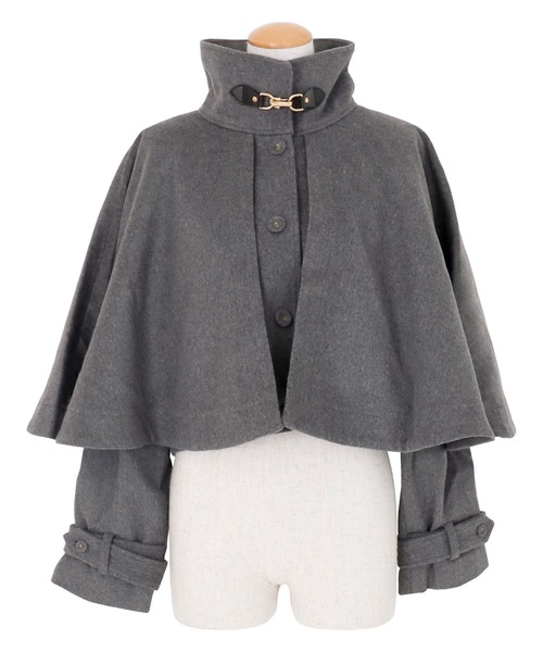 AMBIENT（アンビエント） ジャケット ノーカラージャケット ケープ