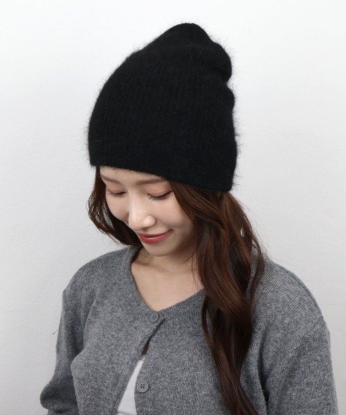 CEMO NEMO（セモネモ） ニット帽 ニットキャップ 「アンゴラ混