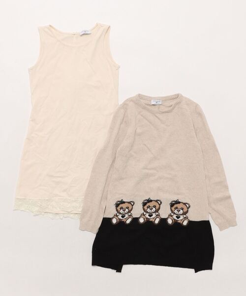 MONNALISA（モナリザ） ワンピース ワンピース キッズ 子供服 女の子
