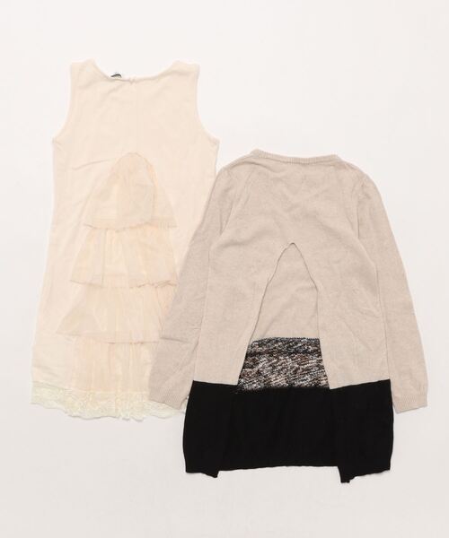 MONNALISA（モナリザ） ワンピース ワンピース キッズ 子供服 女の子