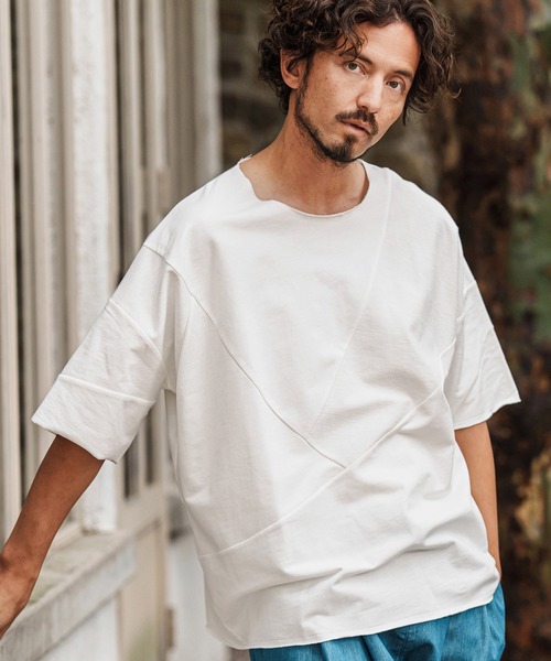 CAMBIO tシャツ mt9420- Random Patchwork Design MINI URAKE