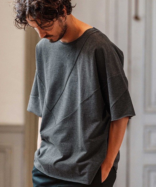 CAMBIO tシャツ mt9420- Random Patchwork Design MINI URAKE