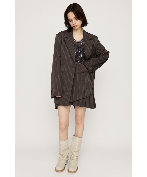 sly ランダムヘム プリーツ ショートスカート SLY | RANDOM HEM PLEATS ショートスカート (スカート(ミニ