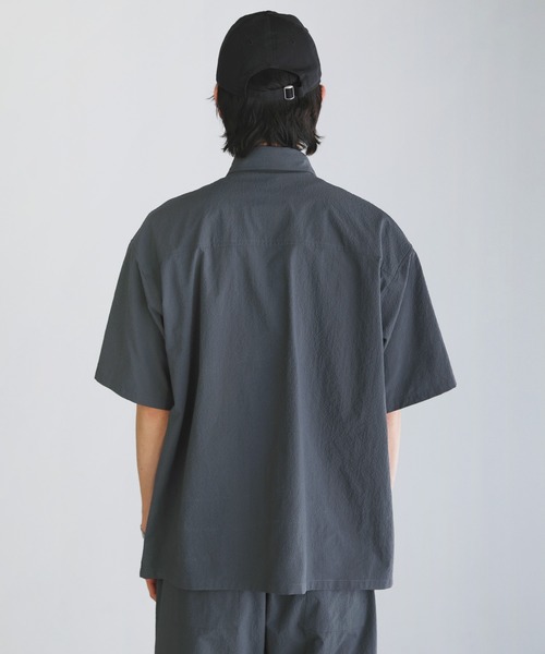 JACK PURCELL シャツ CONVERSE PURCELL/シアサッカーダブルポケット