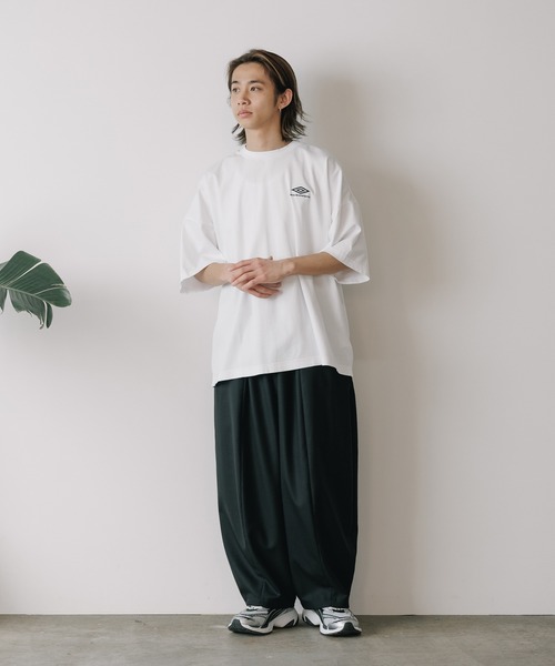 【UMBRO】【White Mountaineering】 Oversized S/S Shirt R5379 UMBRO】【White Mountaineering】 Oversized S/S Shirt R5379