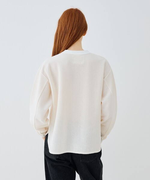 tシャツ 「別注」V::ROOM MESH  プルオーバー レディース v::room tシャツ 「別注」V::ROOM MESH プルオーバー レディース