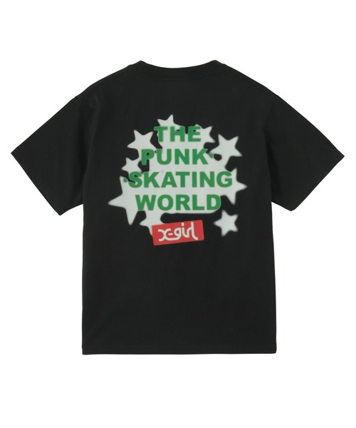 tシャツ スターカテゴリーロゴ S/S Ｔシャツ レディース X-girl tシャツ STAR SPRAY LOGO S/S TEE レディース メンズ