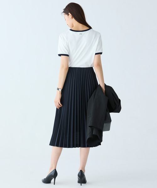 LACOSTE スカート 前後切り替えプリーツスカート : ZOZOTOWN Yahoo!店