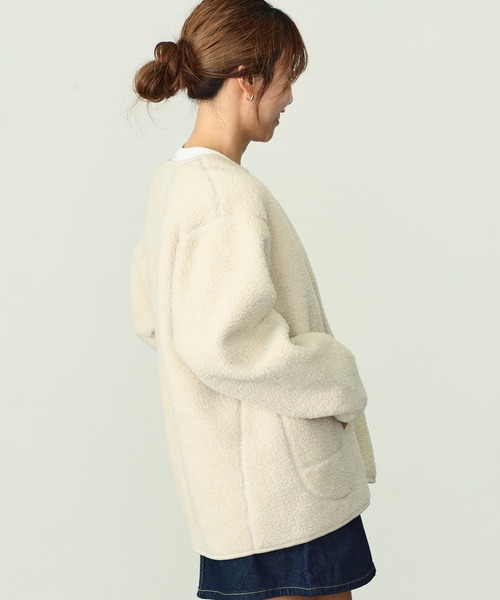 「Lee」 カーディガン MEDIUM ベージュ メンズ_画像8