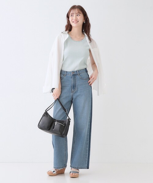 SHOO・LA・RUE（シューラルー） タンクトップ ノースリーブ 「洗える/S