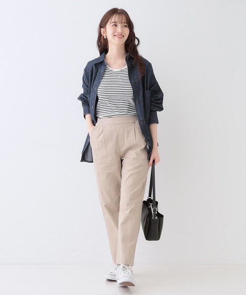 SHOO・LA・RUE（シューラルー） タンクトップ ノースリーブ 「洗える/S
