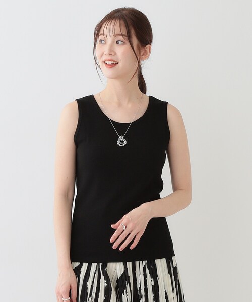SHOO・LA・RUE（シューラルー） タンクトップ ノースリーブ 「洗える/S